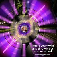 ROTATE™ Dual-Bladed Energy Saber — Retractable & Spinning Light Sword